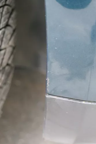 VW Polo 9N Stoßstange Frontstoßstange vorne grün LC6X (183640)