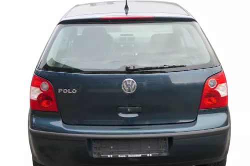 VW Polo 9N3 9N Heckklappe Kofferraumklappe Klappe grün LC6X - Scheibe (183645)
