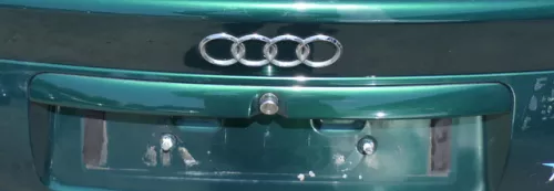 Audi A4 B5 Limousine Griff Heckklappe Heckklappengriff grün LZ6J biscaBj.1999 (183766)