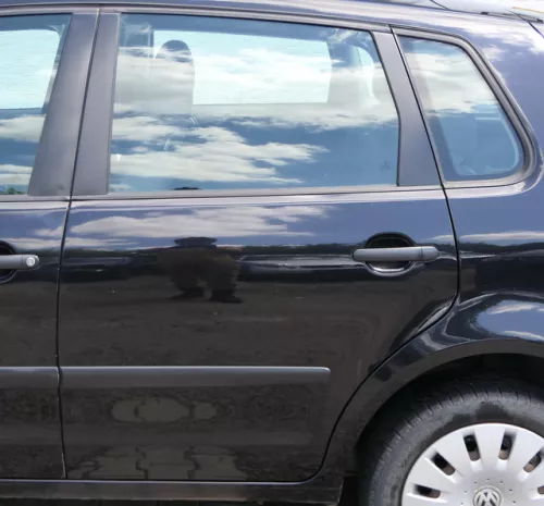 VW Polo 9N 9N3 Tür hinten links 4/5-Türer schwarz LC9Z - ohne Anbauteile (183794)