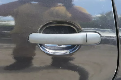 VW Polo 9N 9N3 Tür hinten links 4/5-Türer schwarz LC9Z - ohne Anbauteile (183794)