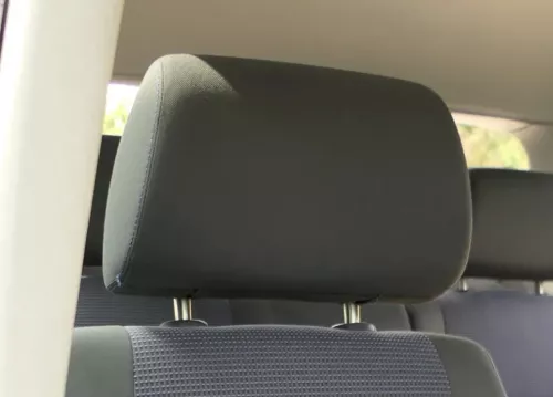 VW Polo 9N 9N3 Kopfstütze vorne oder auch hinten Goal   blaue Nähte   anthrazit (183808)