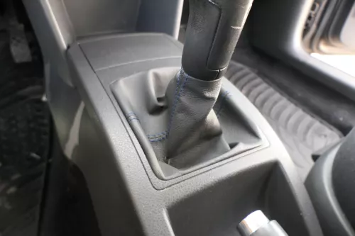 VW Polo 9N 9N3 Schaltknauf Schaltsack Schaltung 6Q1711113G Leder schwarz (183811)