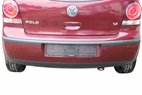 VW Polo 9N3 9N Heckklappe Kofferraumklappe Klappe rot LC3R - Scheibe (183816)