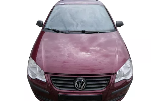 VW Polo 9N3 Cross Motorhaube KLappe vorne rot LC3R (183823)
