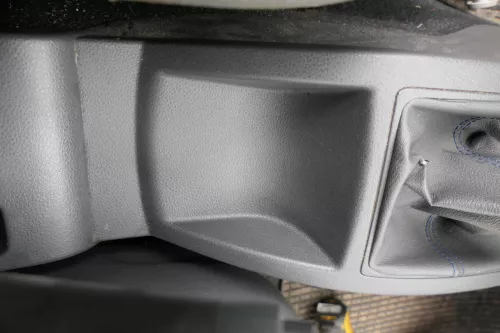 VW Polo 9N 9N3 Schaltknauf Schaltsack Schaltung 6Q1711113G Leder schwarz (183827)