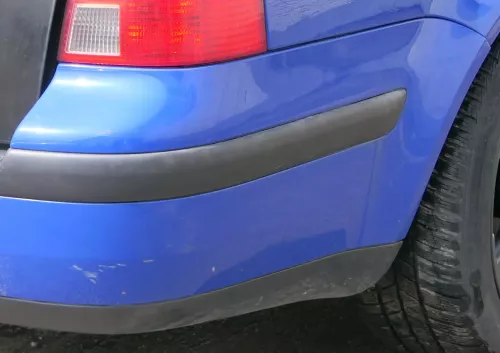 VW Golf 4 Bora Kombi Stoßstange hinten Heckstoßstange Stoßfänger blau LW5Z (183854)