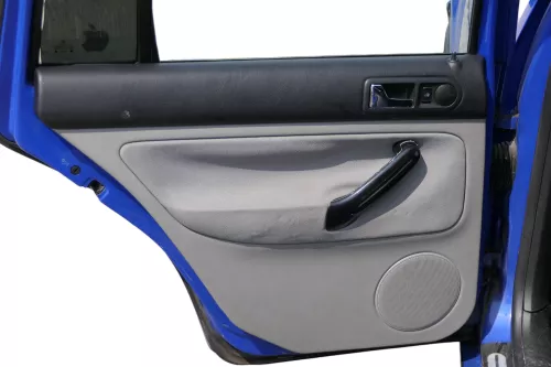 1x VW Golf 4 1J Kombi Türverkleidung Verkleidung Tür hinten links grau (183856)