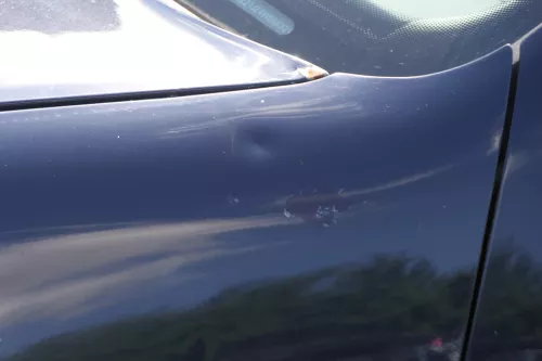 VW Golf 4 1J Kotflügel vorne links blau LA5G (183892)