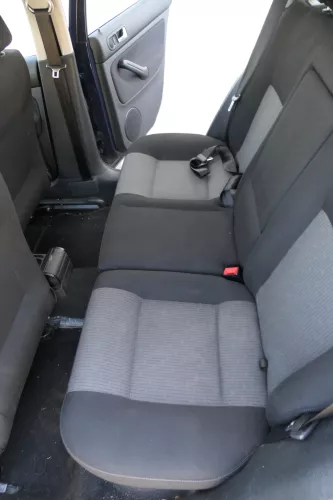 Golf 4 Bora Variant Kombi Sitz Rückbank Rücksitzbank hinten Sitze schwarz (183908)