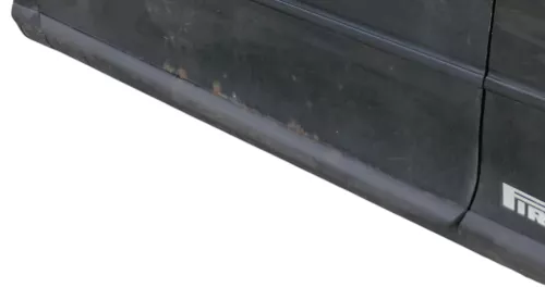 Audi A3 8L NUR Zierleiste Leiste Abdeckung Tür vorne links unten schwarz 2/3-Tür (183967)
