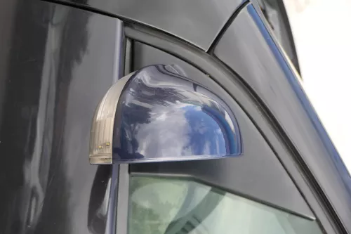 VW Golf 5 1K elektrischer Spiegel Außenspiegel links mit Blinker schwarz L041 (184029)