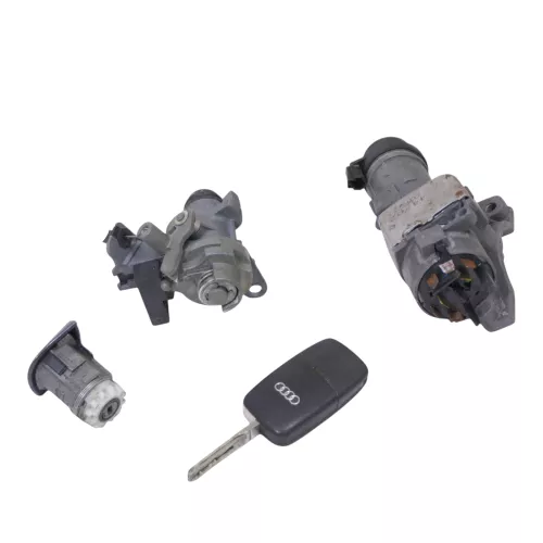 Audi A4 B6 8E Schloßsystem Türschloß +1x Schlüssel Schloß Tü Zündschloß Heckschl (184058)