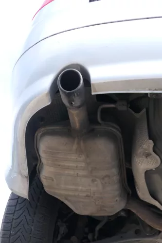 Audi A4 8E B6 Auspuff Endschalldämpfer Endtopf ALZ 1,6 Benziner (184072)