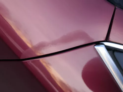 Audi A6 4B Kotflügel vorne links rot LZ3L (bis ca.Mitte 2001 passend   - DELLE (184087)