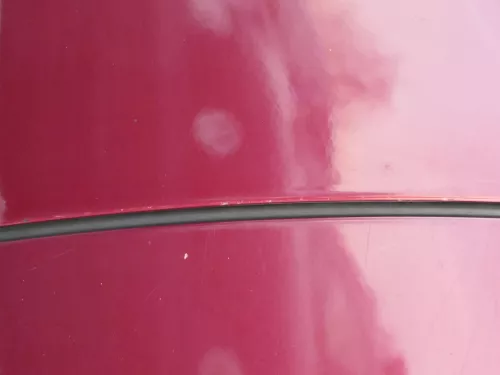 Audi A6 4B C5 Tür nur Türblatt vorne links Fahrertür rot LZ3L - ohne Anbauteile (184088)