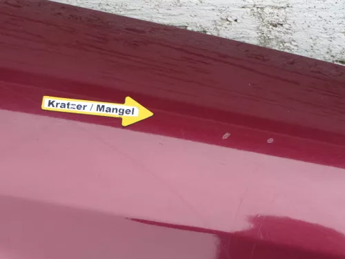 Audi A6 4B Kotflügel vorne rechts rot LZ3L (bis ca.Mitte 2001 passend   (184101)
