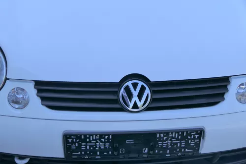 VW Lupo 6X Stoßstange vorne Frontstoßstange Stoßfänger weiß LB9A (184165)
