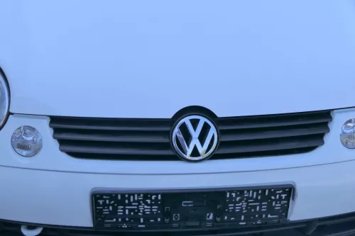 VW Lupo 6X Stoßstange vorne Frontstoßstange Stoßfänger weiß LB9A (184165)