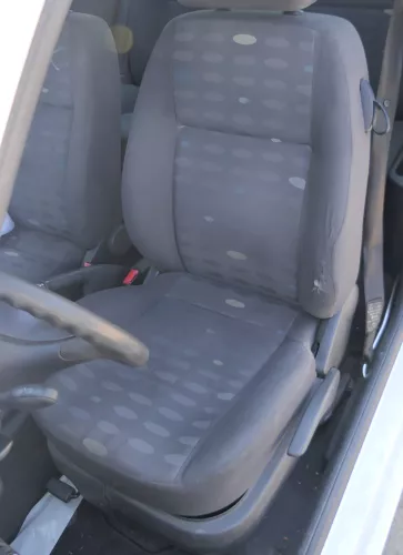 Seat Arosa VW Lupo Sitz vorn links Fahrersitz Höhenverstellung schwarz dunkel (184172)