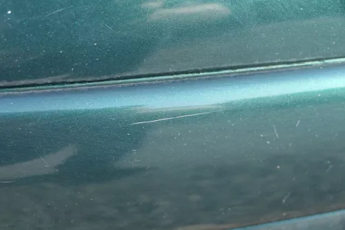 VW Bora Stoßstange vorne Frontstoßstange Stoßfänger vorn grün LC6M SWR (184177)