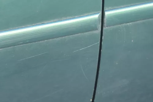 VW Golf 4 Bora Tür hinten rechts nur Kombi / Variant grün LC6M -ohne Anbautei (184183)
