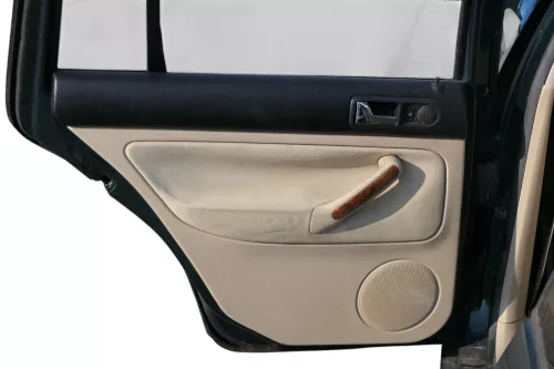 1x VW Golf 4 1J Kombi Türverkleidung Verkleidung Tür hinten links hellbeige besc (184187)
