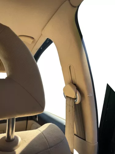 Golf 4 1J B-Säulen Verkleidung rechts+link Abdeckung Airbag 4-Türer beige besch 