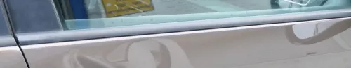 Golf 5/6 Kombi Leiste Zierleiste vorne rechts oben Fensterschachtabdeckung schwa (184225)