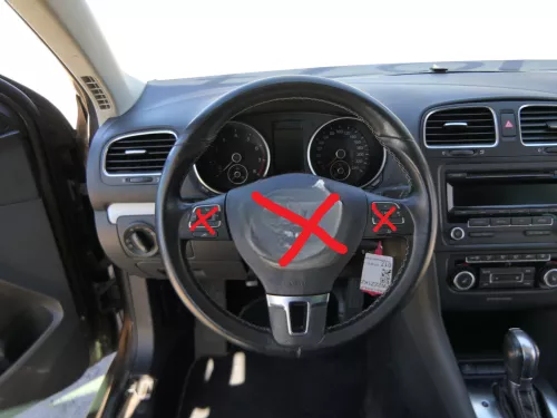 VW Golf 6 Variant Lenkrad Multifunktionslenkrad 5C0419091AK (184250)