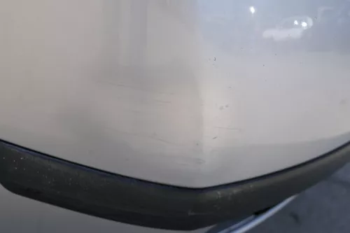Skoda Fabia 6Y Stoßstange Stoßfänger vorne silber grau LF7T 2000-2004  (184279)