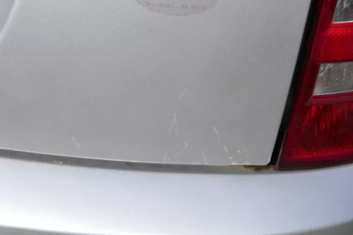 Skoda Fabia 6Y Combi Kombi Heckklappe Kofferraumklappe Klappe silber grau LF7T (184284)