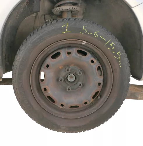 4x Fabia Felgen Reifen 165/70 R14 81T Allwetterreifen M&S 5jx14H2 ET35 5-8mm (184297)