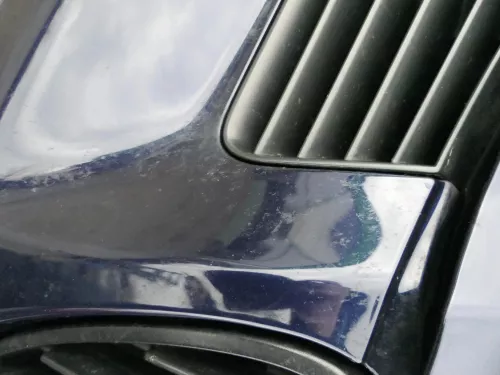 Seat Ibiza 6L Stoßstange Frontstoßstange vorne blau LW5U ab Ende 2006 Facelift (184378)