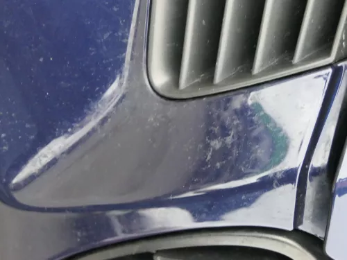 Seat Ibiza 6L Stoßstange Frontstoßstange vorne blau LW5U ab Ende 2006 Facelift (184378)
