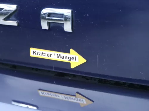 Ibiza 6L Heckklappe Klappe hinten Kofferraumklappe blau LS5G - ohne Spoiler (184391)