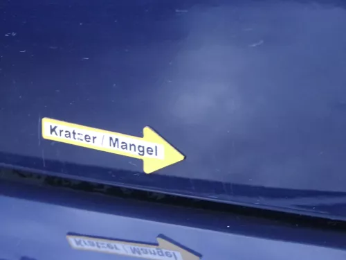 Ibiza 6L Heckklappe Klappe hinten Kofferraumklappe blau LS5G - ohne Spoiler (184391)