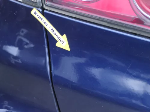 Ibiza 6L Heckklappe Klappe hinten Kofferraumklappe blau LS5G - ohne Spoiler (184391)