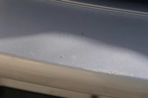 VW Golf 5 1K Limousine Stoßstange hinten Heckstoßstange silber grau LA7W (184428)