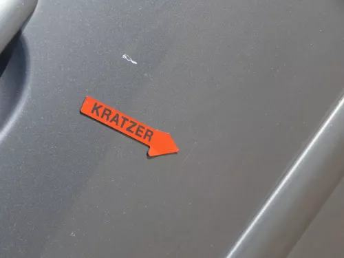 Golf 5 V 1K Tür Türblatt vorne rechts Beifahrertür 4/5-Türer grau LA7T +Rahmen (184449)
