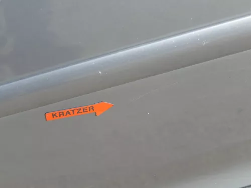 Golf 5 V 1K Tür Türblatt vorne links Fahrertür 4/5-Türer grau LA7T + Rahmen (184452)