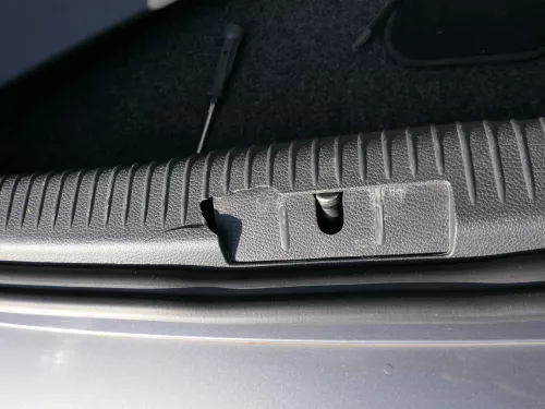 VW Golf 5 1K Limousine Stoßstange hinten Heckstoßstange grau LA7T (184454)