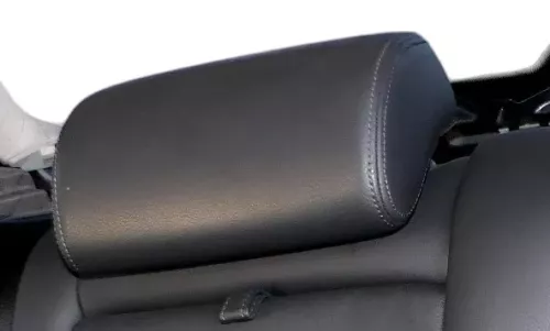 1x Golf 5 V Kopfstütze hinten dunkel hinten mitte mittig - Leder