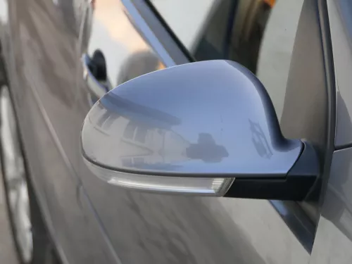 Golf 5 1K Spiegel Außenspiegel rechts grau LA7T memory Leuchte Umfeld anklappbar (184475)