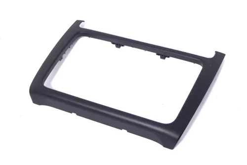 VW Polo 6R Mittelkonsole Verkleidung um Radio / Navi schwarz Blende (184510)