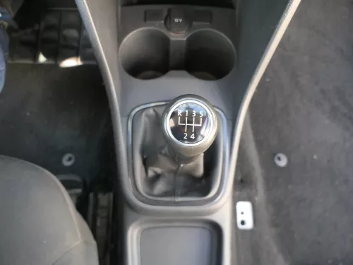 VW Polo 6R 6C Schaltknauf Schaltsack Schaltung Schaltknüppel Leder schwarz (184511)