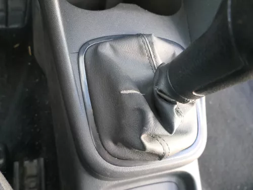 VW Polo 6R 6C Schaltknauf Schaltsack Schaltung Schaltknüppel Leder schwarz (184511)