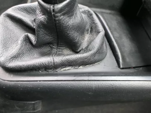 VW Golf 4 Bora Schaltknauf Schaltsack Schaltung Schaltknüppel schwarz Benziner 5 (184574)