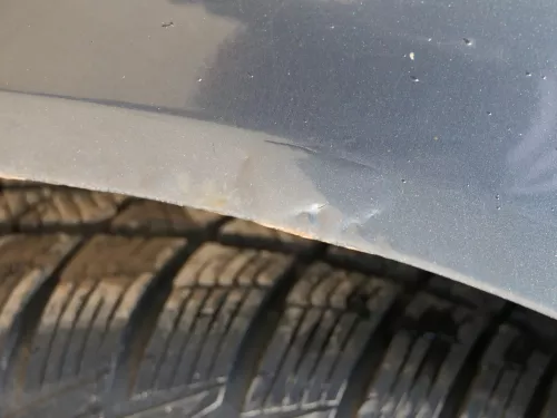 VW Bora Kotflügel vorne rechts original - grau LC7V 1J5821022 (184588)