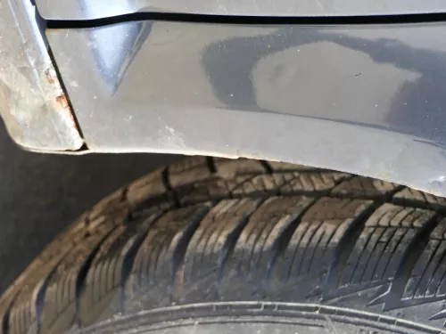 VW Bora Kotflügel vorne rechts original - grau LC7V 1J5821022 (184588)